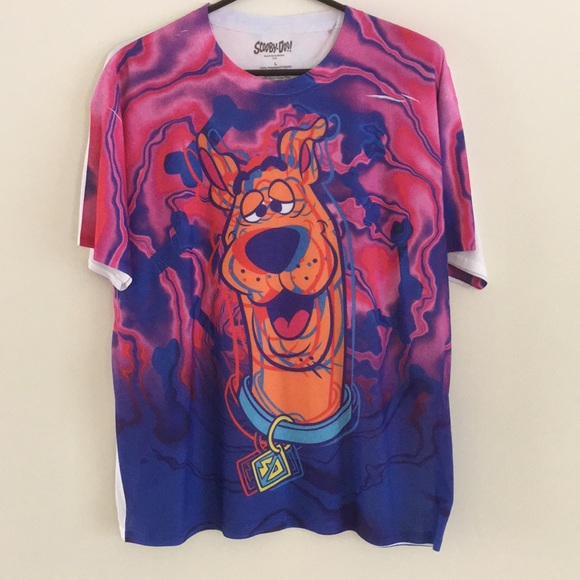 trippy scooby doo shirt